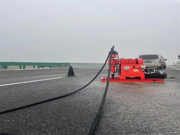 巢湖马路路基路面开裂下沉注浆加固灌浆